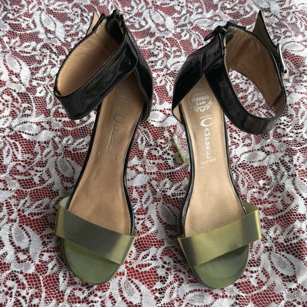 Jeffrey Campbell Acrylic Wedge Heels